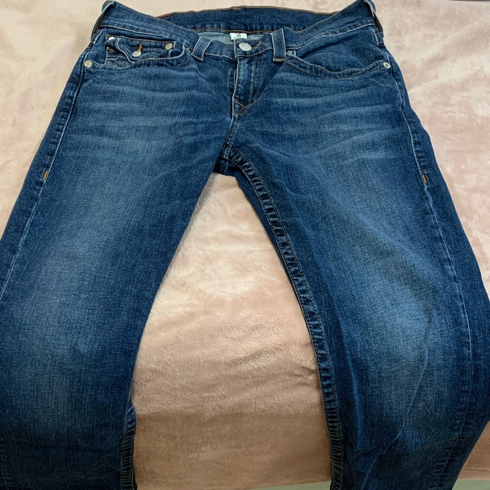 True Religion Straight Leg Jeans